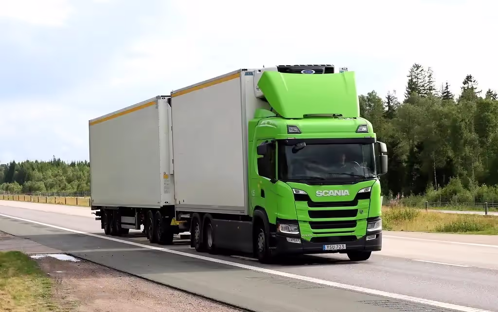 Lastebil på norsk vei